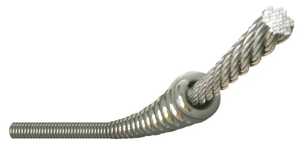 Flexikern® - Wellen - Adapter-Spiralen - Teilspiralen mit T-Nut-Kupplung